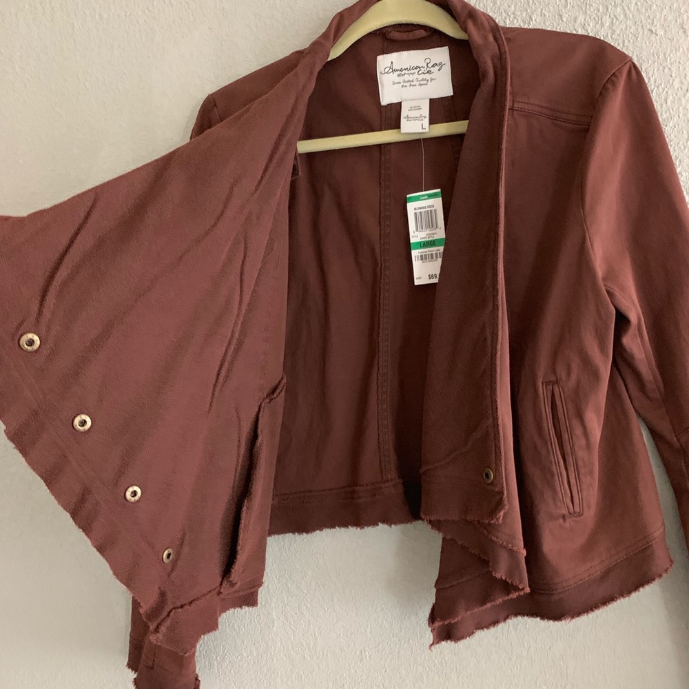 New American Rag Rust Colored Jacket - Picture 4 of 8